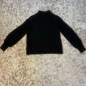 Chico's Elegant Black Long Sleeve Sweater